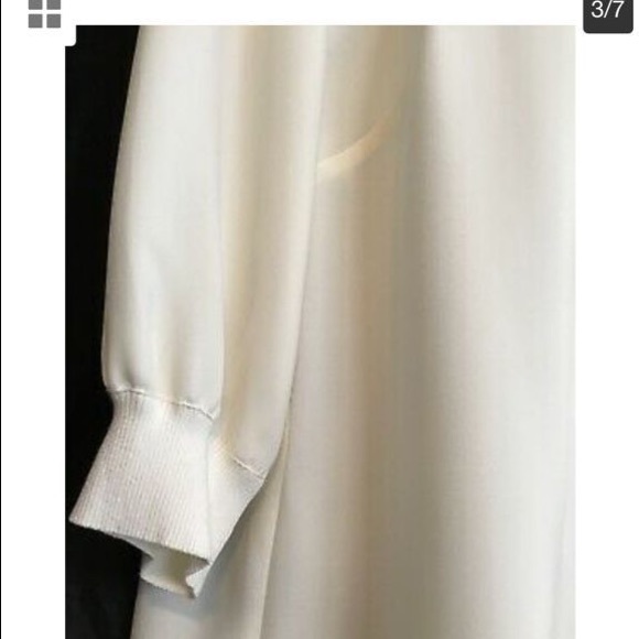 Lafayette 148 New York Blouse Crepe Top - Picture 3 of 7